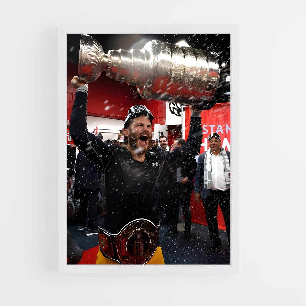 Poster Matthew tkachuk soulève – affiche Hockey sur glace (vue 3)